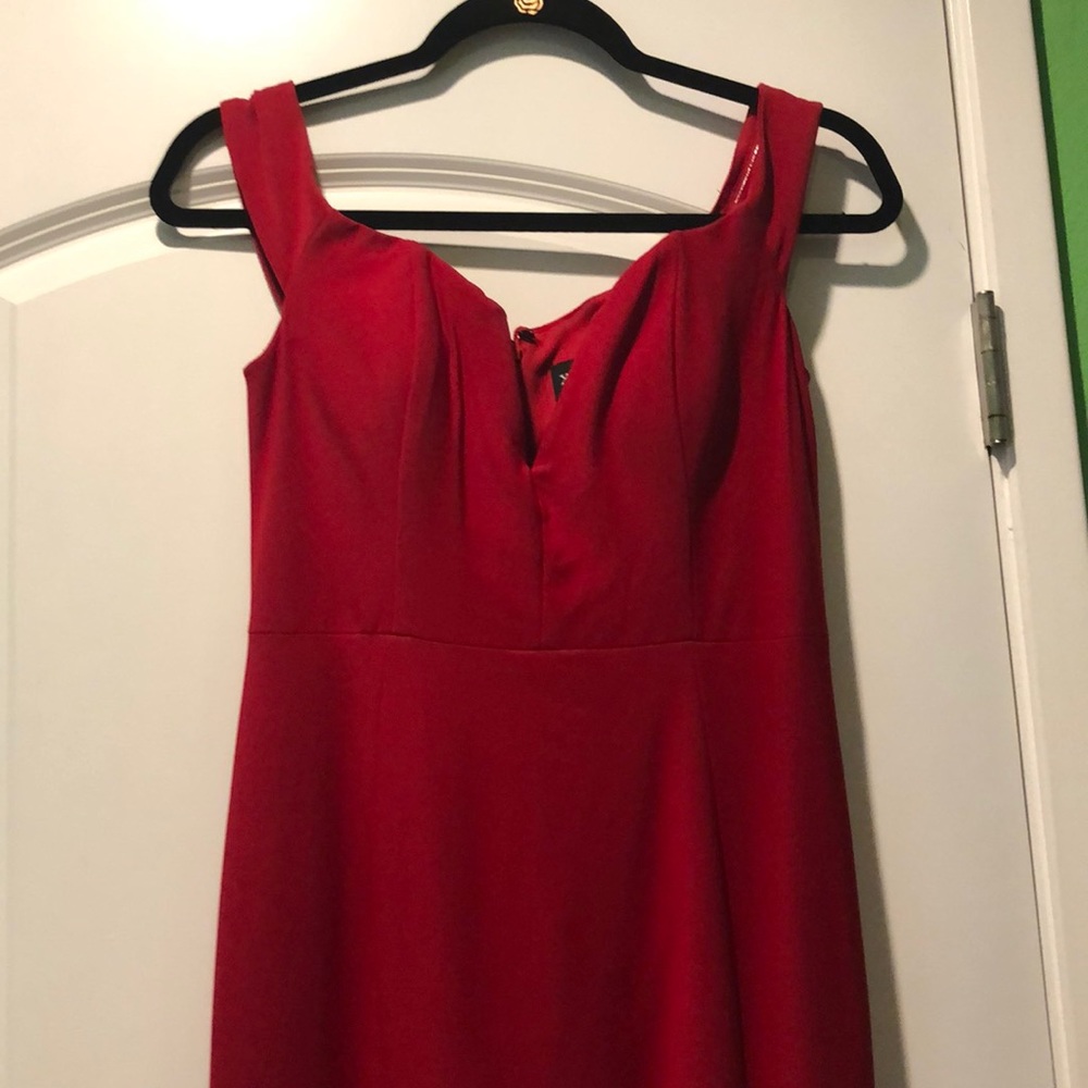 Red prom dress